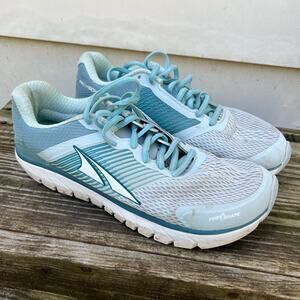 Altra Provision 4.0 Ice Blue Zero Drop Running Shoes Size 8 AL0A4QTQ416